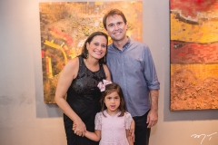 Mariana Furlani, Luiza Santana e Alexandre Landim