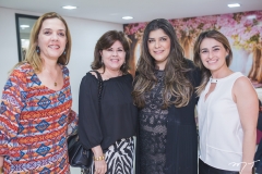 Ticiana Esteves, Beatriz Machado, Lu Rodrigues e Isabela Braga