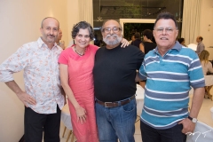 Francisco Lara, Lúcia Galvão, Roberto Galvão e Sebastião de Paula