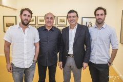 Rodrigo Frota, Silvio Frota, Alexandre Pereira e Vitor Frota