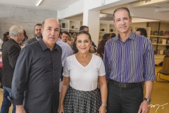 Silvio Frota, Patricia Macedo e Alexandre Pereira