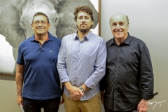 José Guedes, Christian Cravo e Silvio Frota