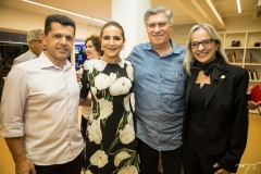 Erick Vasconcelos, Patrícia e Amarílio Macedo e Paola Braga