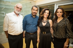 Ricardo Ribenboim, Antônio Almeida, Lívia Cordeiro e Luciana Brito