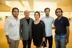 Rodrigo, Sílvio, Paula, Rodrigo e Thomaz Frota