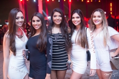 Bruna Bart, Cibele Calanas, Tayana Araújo, Bárbara Guerra e Amanda Reis