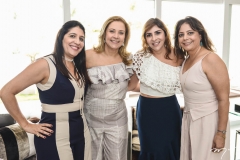 Elisa Oliveira, Andréa Delfino, Cristiane Faria e Cláudia Gradvohl