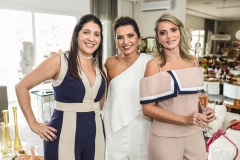 Elisa Oliveira, Márcia Travessoni e Michelle Aragão