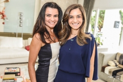 Lara Sisnando e Cristina Brasil