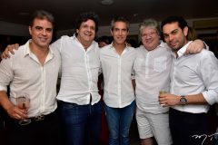 Germano Pessoa, Pedro Freitas, Leonardo Alcantara, Cassio Sales e Claudio Vale
