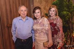 Lisandro e Zeneide Fujita e Zulene Bezerra