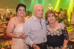 Silvana e Adauto Bezerra e Consuelo Dias Branco