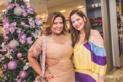Montiele Arruda e Cristiana Carneiro