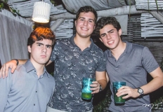 Matheus Canamari, Lucas Bonorandi e João Victor Linhares