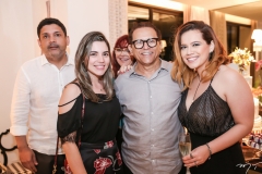 Bruno Queiroz, Júlia Bastos, Rossini Esmeraldo e Anik Mourão