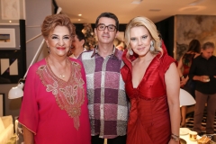 Tereza Borges, Alexandre Borba e Branca Mourão