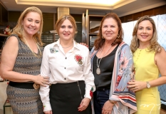 Andrea Delfino, Morgana Dias Branco, Germana Viana e Suyane Dias Branco