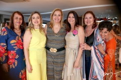 Regina Pimentel, Suyane Dias Branco, Andrea Delfino, Liliana Farias,Germana Viana e Lisse Castro