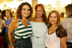 Fernanda Feitas, Fátima Duarte e Paula Burlamaqui