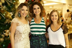 Lilian Porto, Fernanda Freitas e Paula Burlamaqui