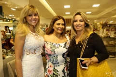 Patrícia Dias, Montiele Arruda e Cristina Vasconcelos