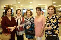 Zuleide Menezes, Marilza Studart, Adamir Leitão, Maria Esteves e Marimília Leitão