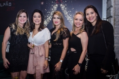 Fabiane Tavares, Caroline Silveira, Marília Mendes, Verônica Martinez e Liana Santana