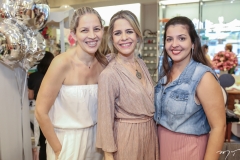 Cristiane Acioly, Karla Nogueira e Lia Feijó