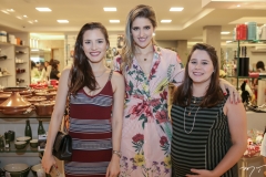 Sara Torquato, Rebeca Leal e Fabi Costa