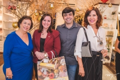 Júlia Philomeno, Nicolle Barbosa, Eduardo Cals e Monique Gentil