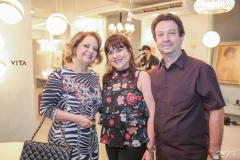 Adélia Magalhães, Angela Viana e Rener Cabral