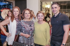 Inês Cavalcante, Adélia Magalhães, Regina Catunda e Jonatan Magalhães