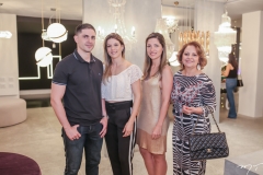 Jonatan, Juliana, Natalia e Adelha Magalhães