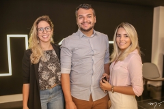 Livia Almeida, Emanuel Galvão e Dalila Gonçalves
