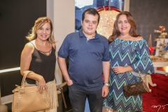 Lucimeire Holanda, Eurico e Cláudia Castelo Branco