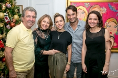 Antonio e Marcia Freire, Mirella e Claudio Rocha e Marina Freire