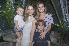 Benjamin Queiroz, Marília Queiroz, Nicole Pinheiro e Joaquim Pinheiro