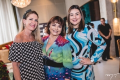 Marjorie Marshall, Christiane Leite e Lia Pinheiro
