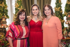 Martinha Assunção, Talyzie Mihaliuc e Cláudia Gradvohl