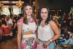 Rachel Teixeira e Carmen Pompeu