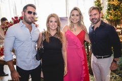 Veri Bessa, Leticia Studart, Talynie Mihaliuc e Fred Carioca