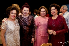 Constança Távora,  Selma Pagneretti, Zenaide Bezerra e Yolanda Vasconcelos