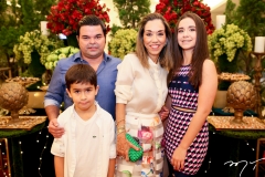 Igor, Joaquim, Márcia e Nina Távora