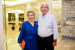 Lúcia Pierre e José Américo