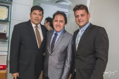 Carlos Mesquita, Adail Júnior e Jorge Luiz