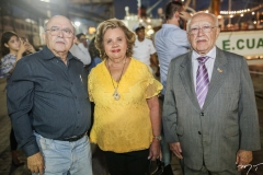 Eduardo e Marineide Fontes e Ubiratan Aguiar