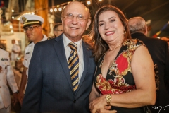 João Soares Neto e Célia Vause