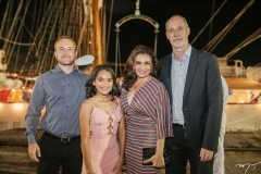 Matias Poje, Naira Livia, Mônica e Kurt Kahla