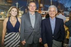 Rosangela de Francesco, Washington Araújo e Oto de Sá Cavalcante