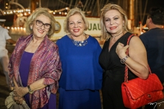 Socorro França, Fani Soárez e Iracema do Vale
